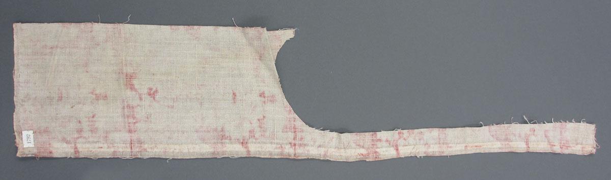 1969.8199.003 Textile, printed reverse