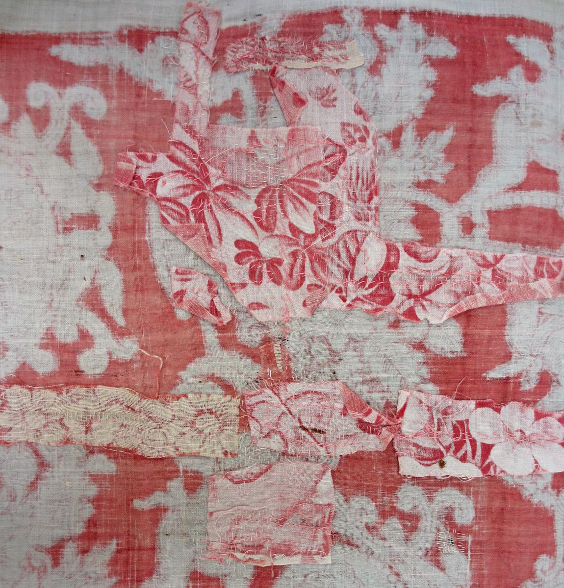 1969.8171.005 textile, printed reverse detail 1