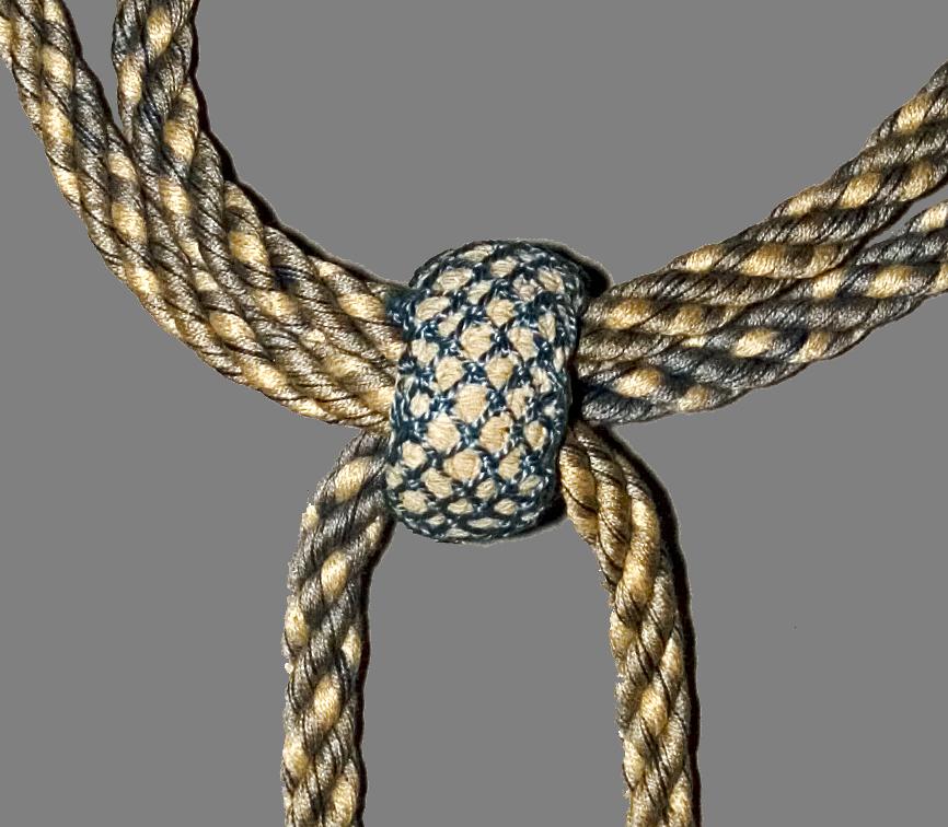 1969.8194.003 Window Hanging, Tieback, Detail