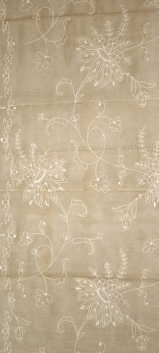 1952.0344.007 A Window Hanging, Side Curtain, Pattern Repeat