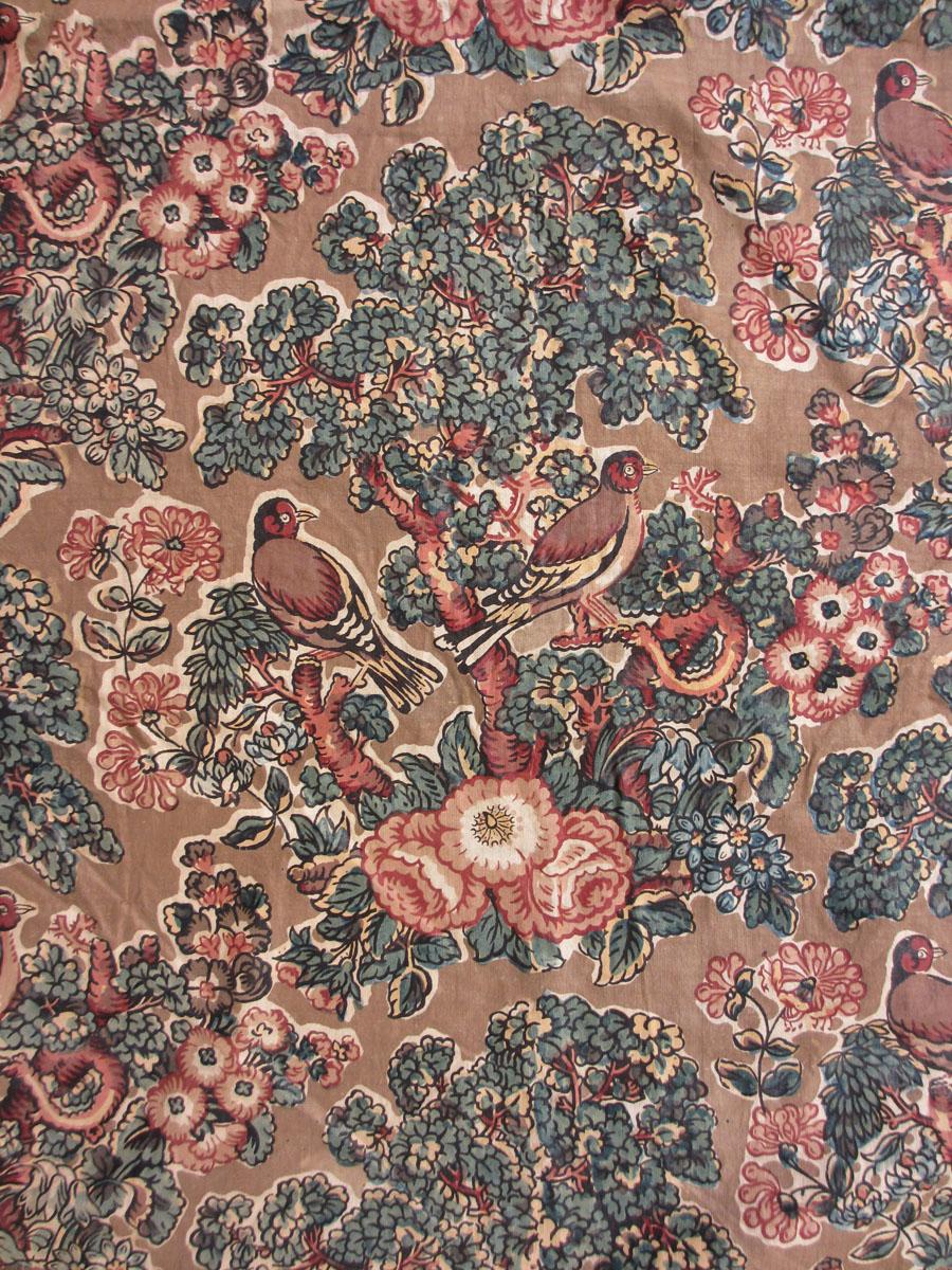 T1088 textile, printed design repeat