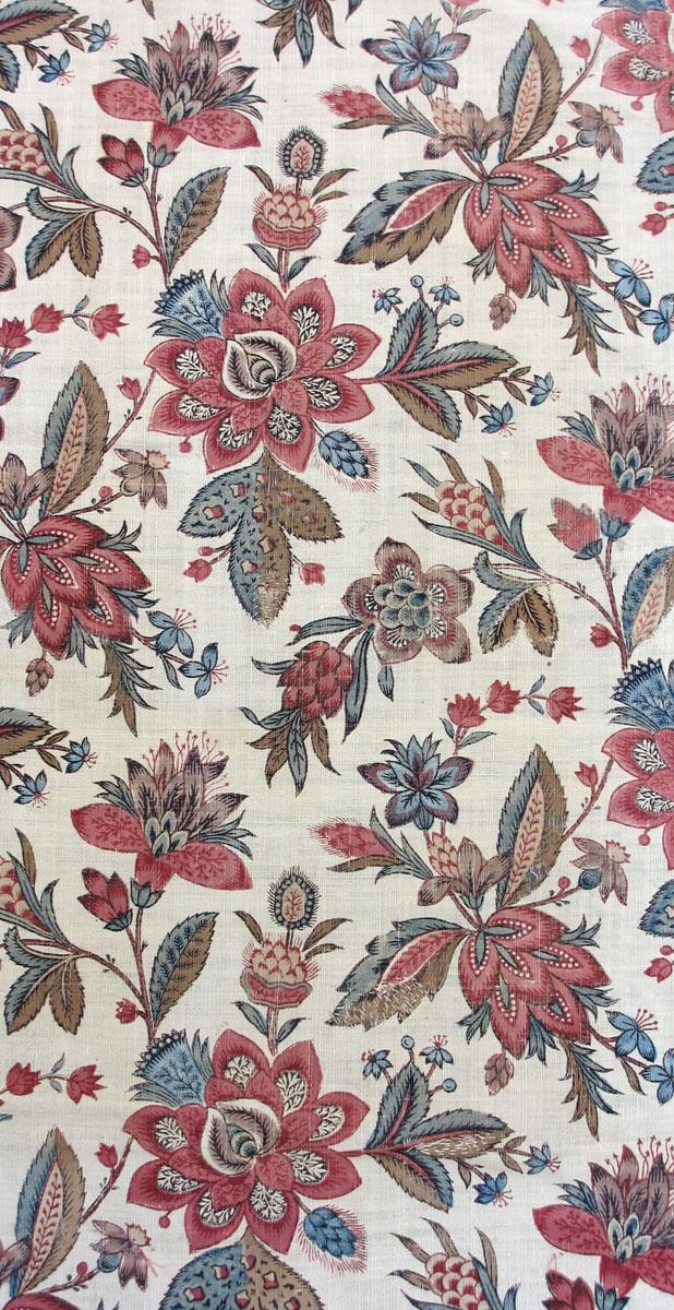 1969.8217.001 Textile, printed repeat