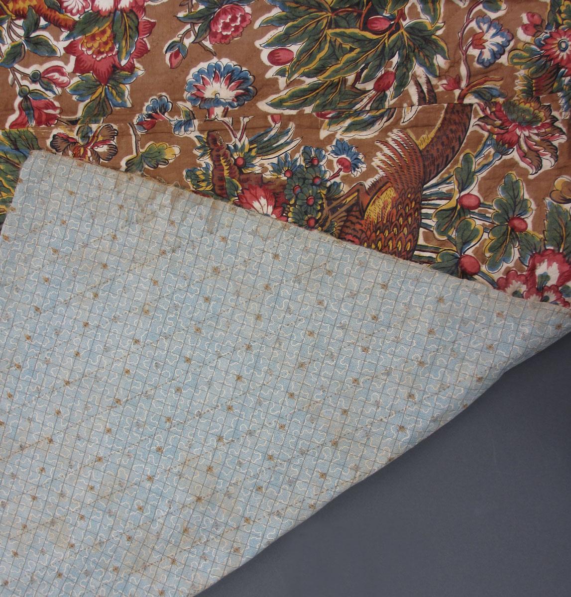 1969.8230 Textile, printed folded corner