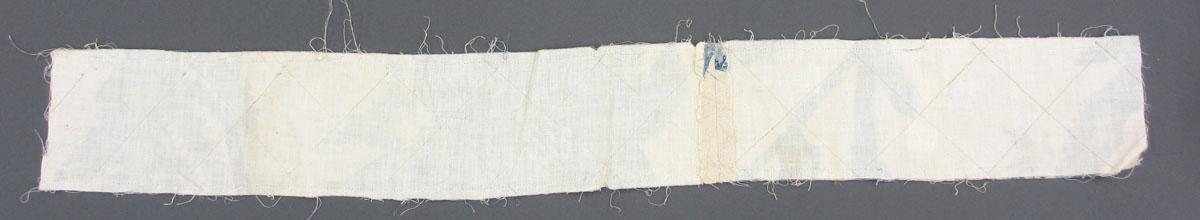 1969.8241.008 Textile, printed reverse