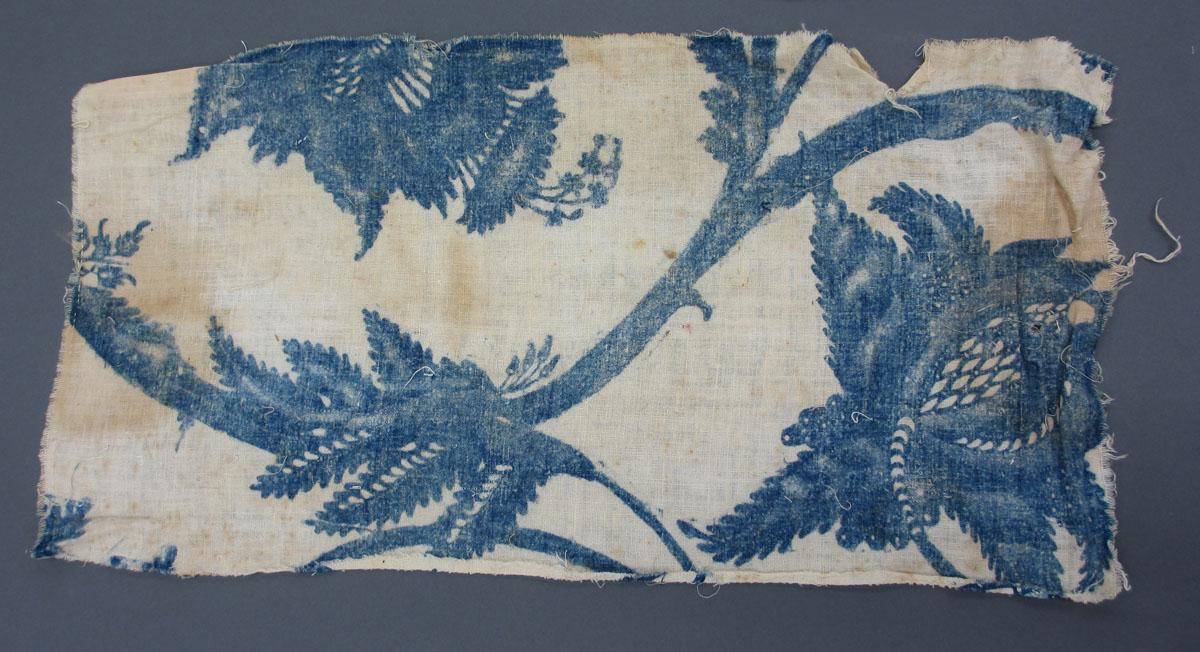 1969.8241.016 Textile, printed reverse