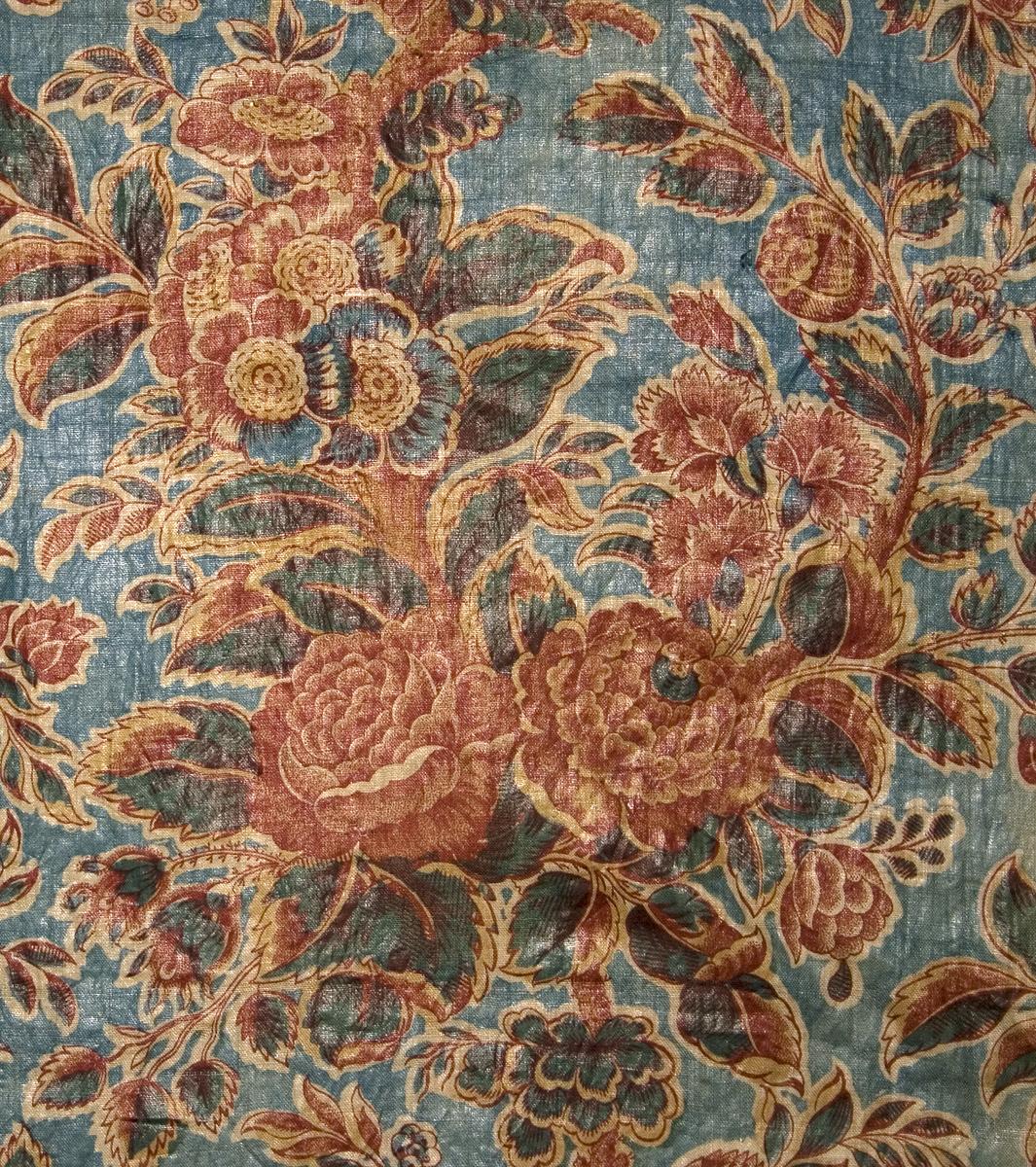 1966.1502 A Window Hanging, Side Curtain, Pattern Detail