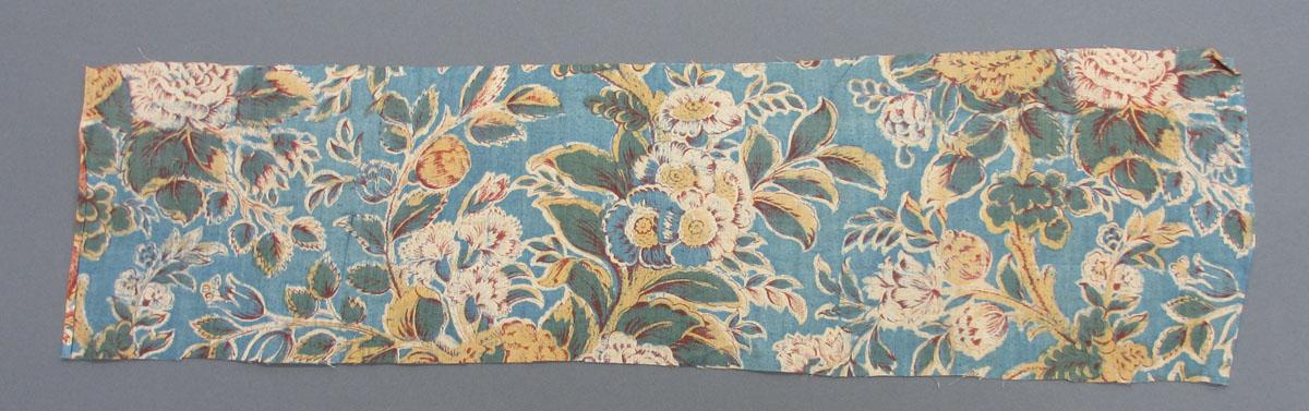 1969.8221.002 Textile, printed reverse