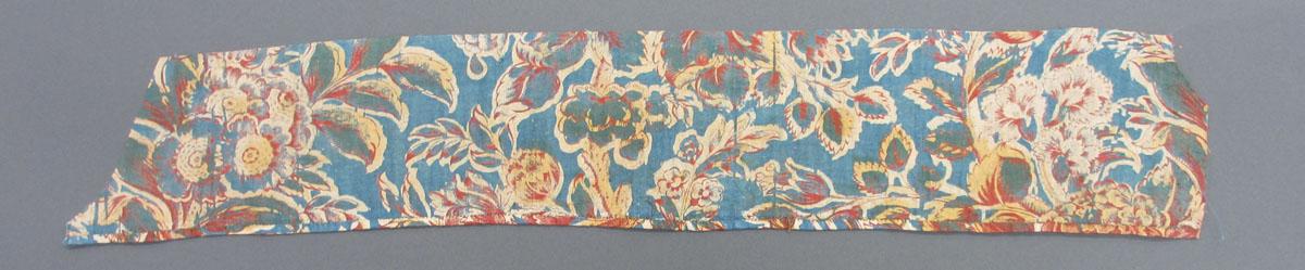 1969.8221.004 Textile, printed reverse