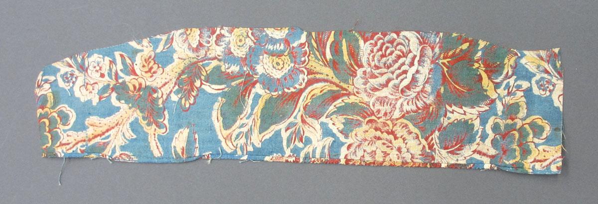 1969.8221.005 Textile, printed reverse
