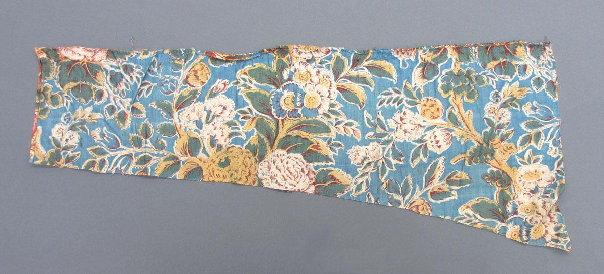 1969.8221.008 Textile, printed reverse