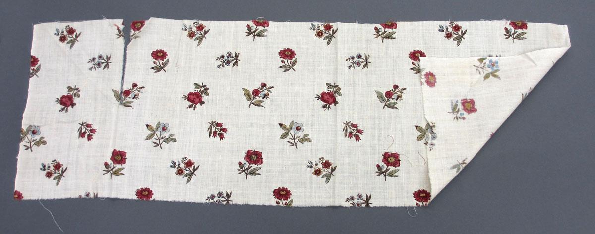 1969.8223.006 Textile, printed folded corner
