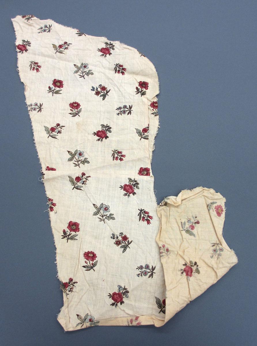 1969.8223.008 Textile, printed folded corner