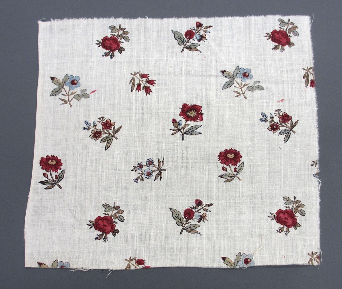 1969.8223.010 Textile, printed obverse