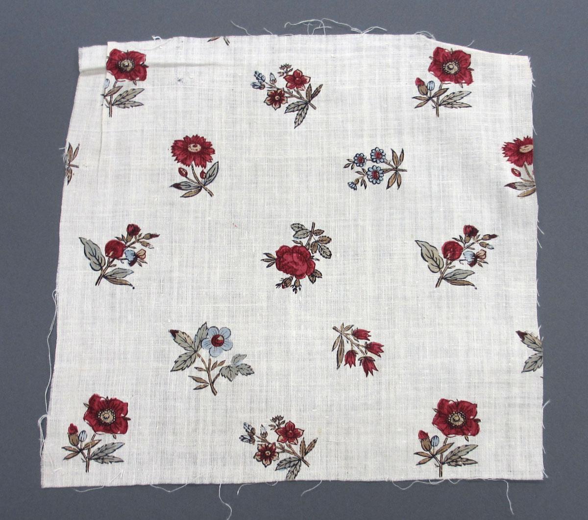 1969.8223.014 Textile, printed obverse