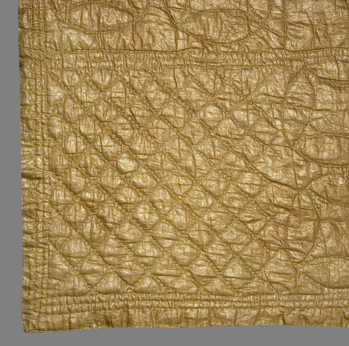 1969.8360 Quilt, Verso Quilting Detail