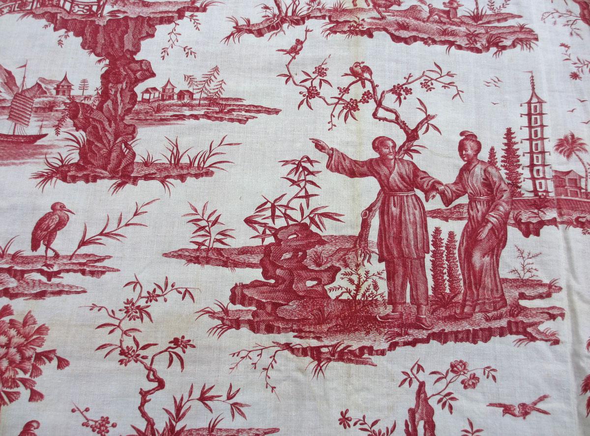 1959.0011.001 textile, printed detail 3