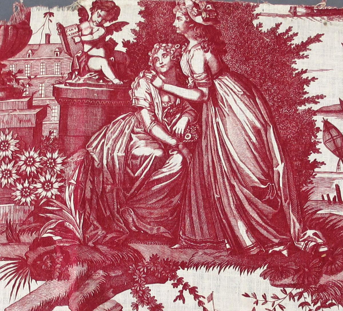 1959.0011.002 textile, printed detail 4
