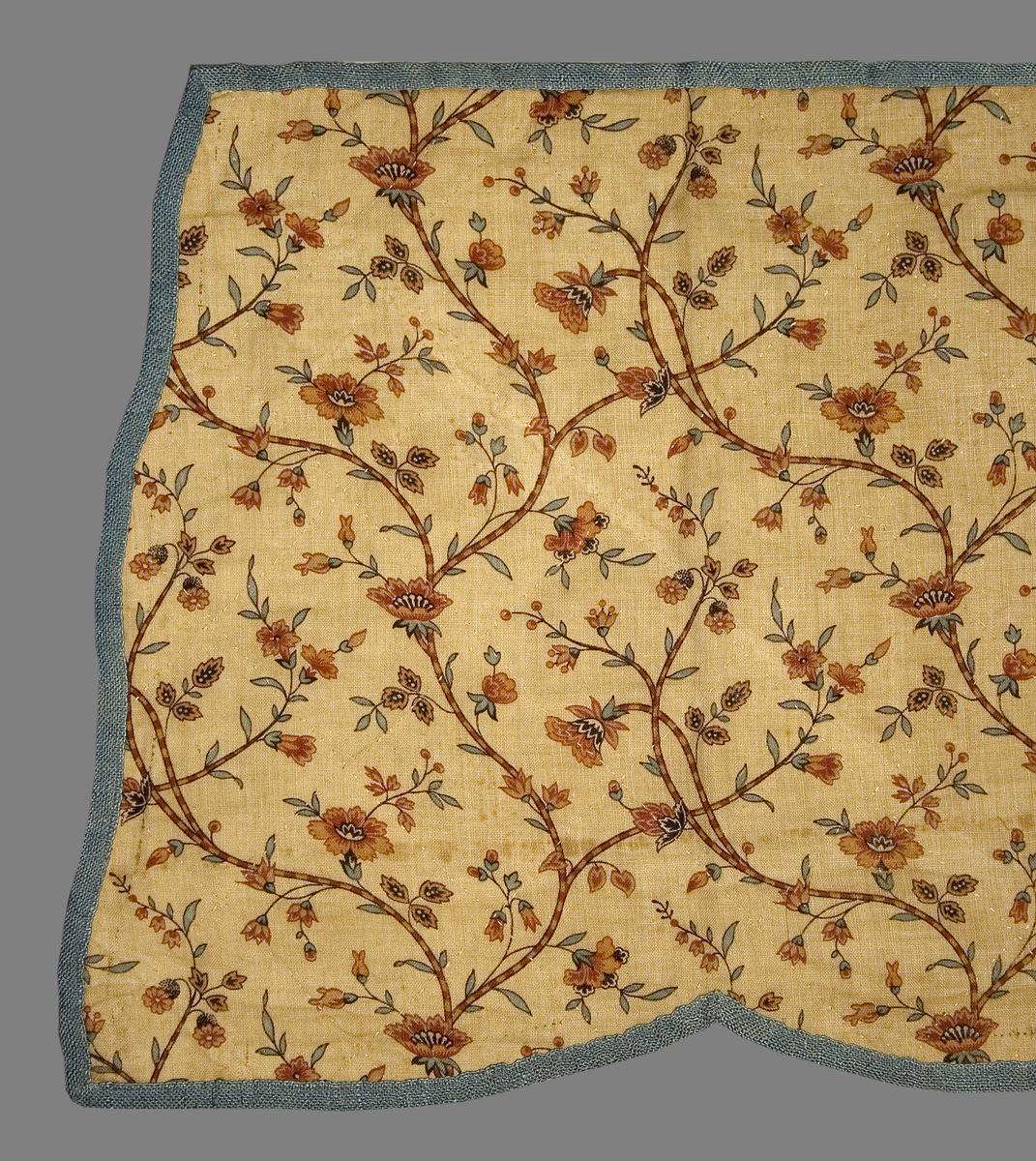 1969.8366.002 Bed Hanging, Valance, Edge Detail