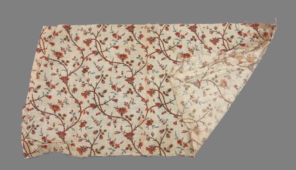 1969.8367.002 Textile, printed folded corner