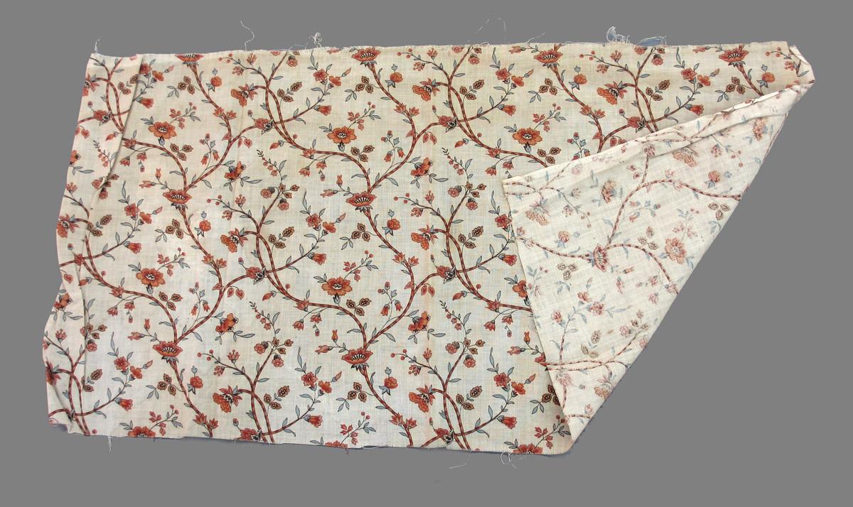 1969.8367.003 Textile, printed folded corner