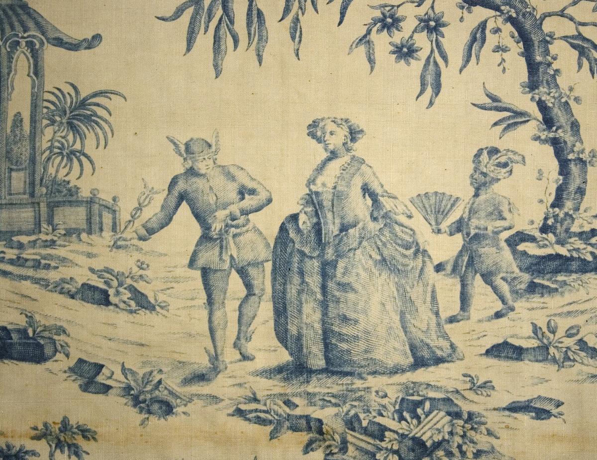 1969.8423.002 Slip Cover, Pattern Detail