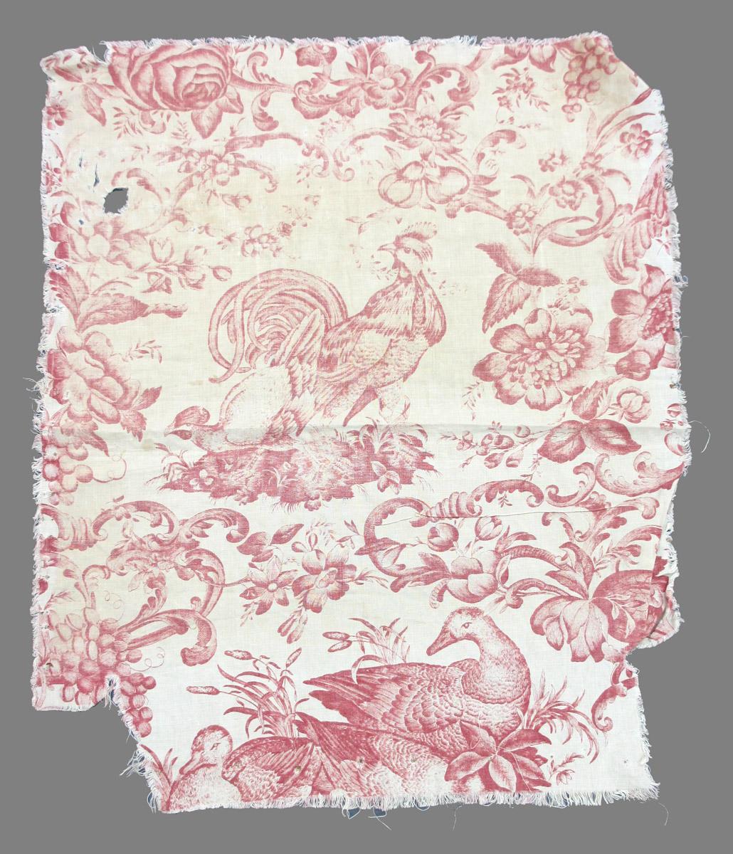 1969.8396.001 Textile, printed obverse
