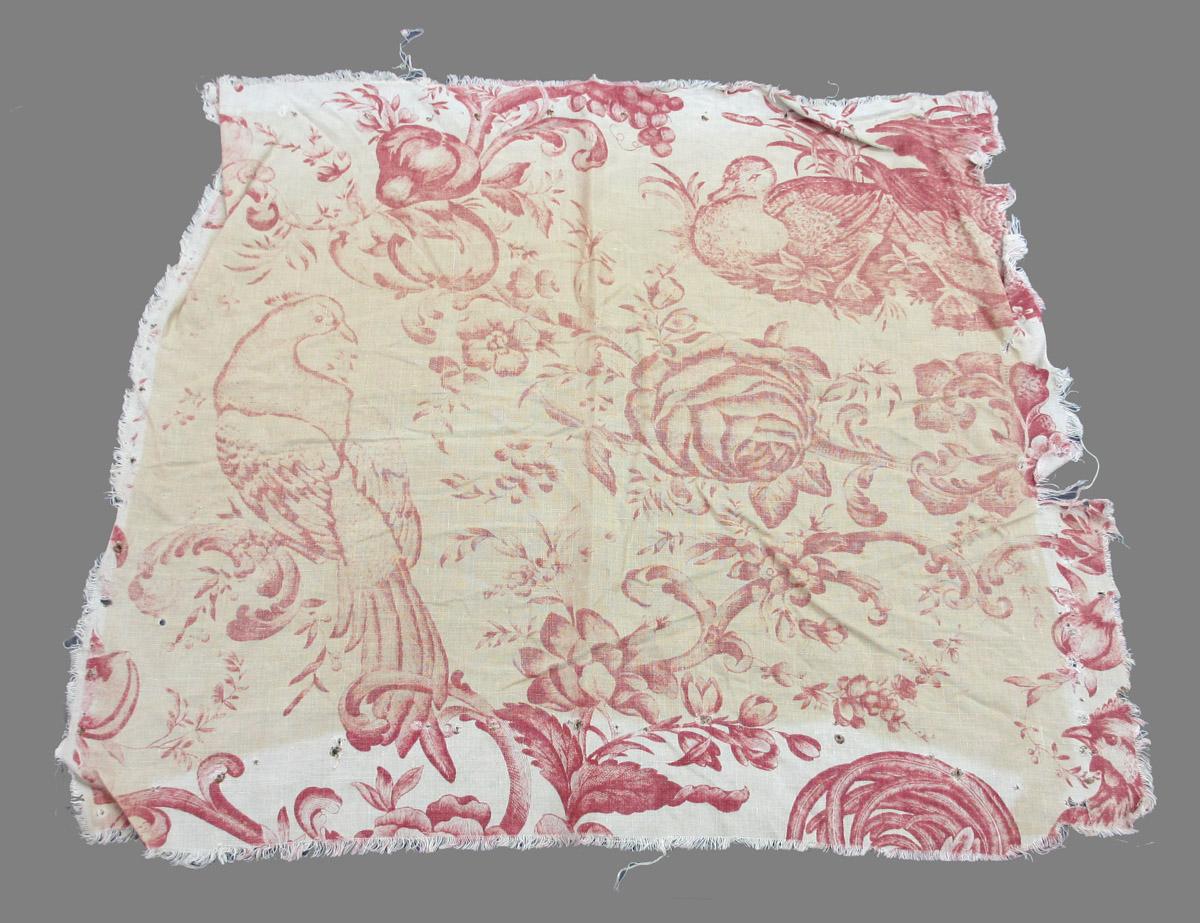 1969.8396.004 Textile, printed obverse