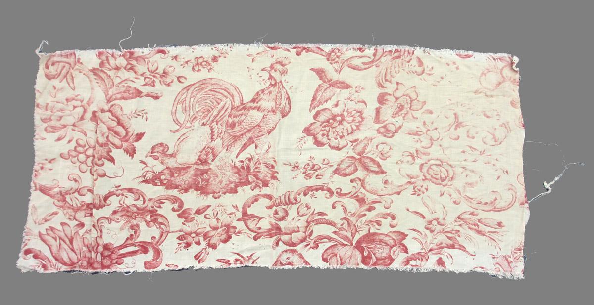 1969.8396.005 Textile, printed obverse