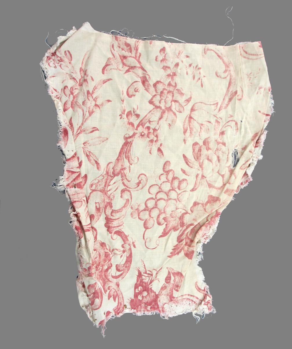 1969.8396.009 Textile, printed obverse
