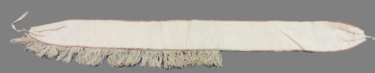 1969.8394.002 Textile, printed reverse