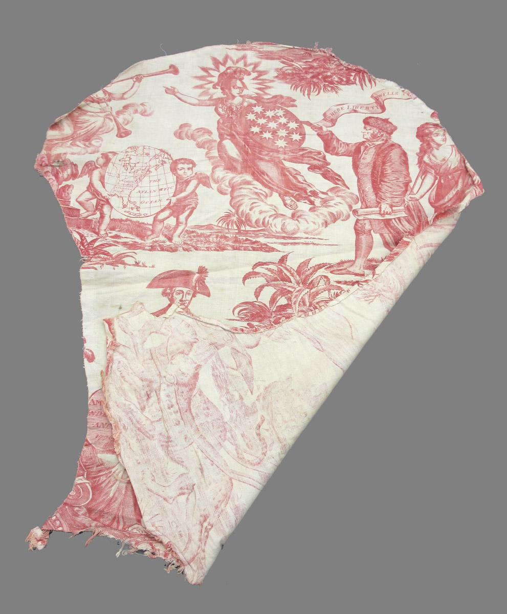 1969.8394.014 Textile, printed folded corner