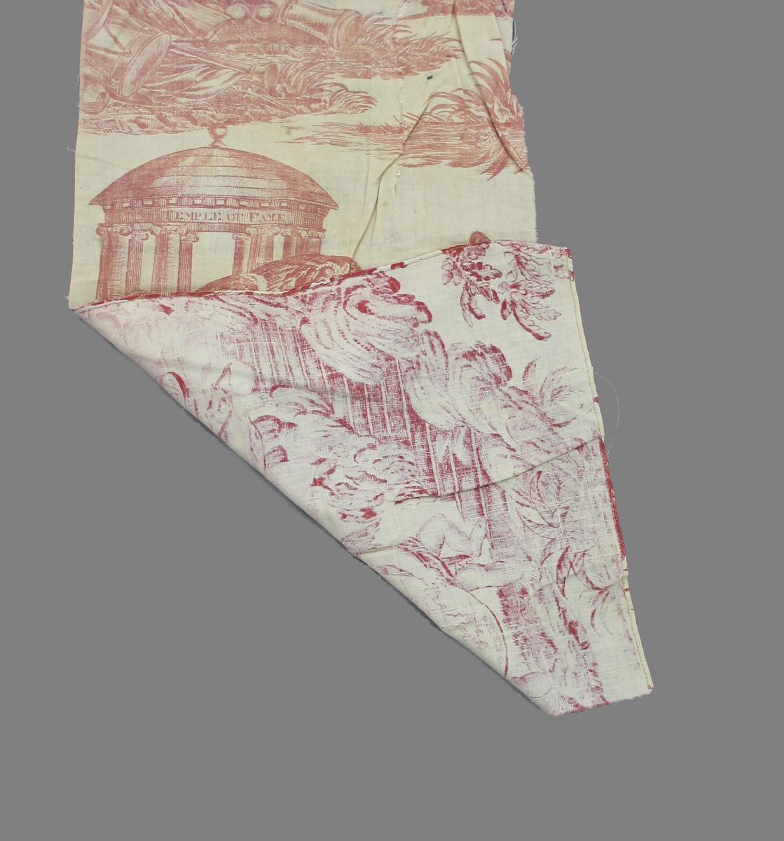 1969.8394.016 Textile, printed folded corner