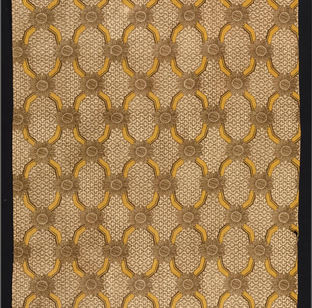 1959.0018.001 A Textile, printed, detail, Book image C142