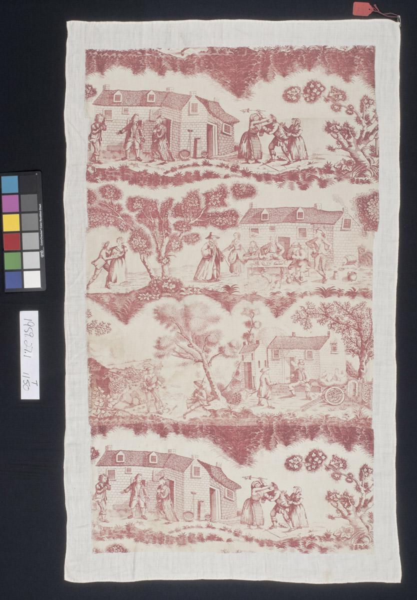 1959.0027.001 Textile, printed, view 1