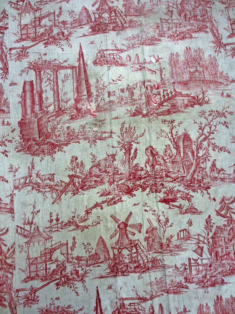 T1157 Textile, printed design repeat