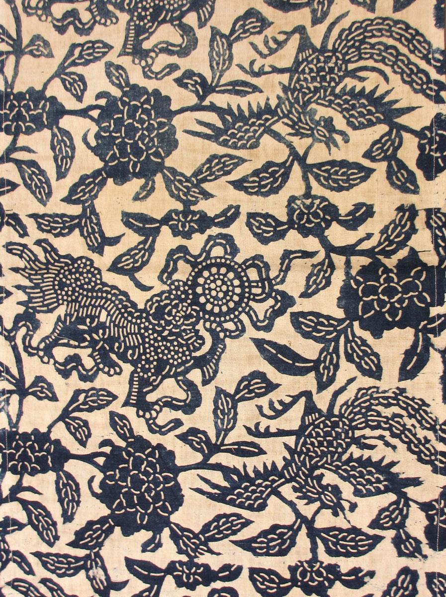 T25 textile, printed design repeat