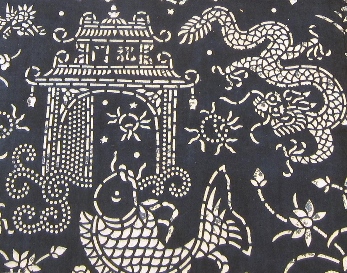 1959.0031.009 textile, printed detail