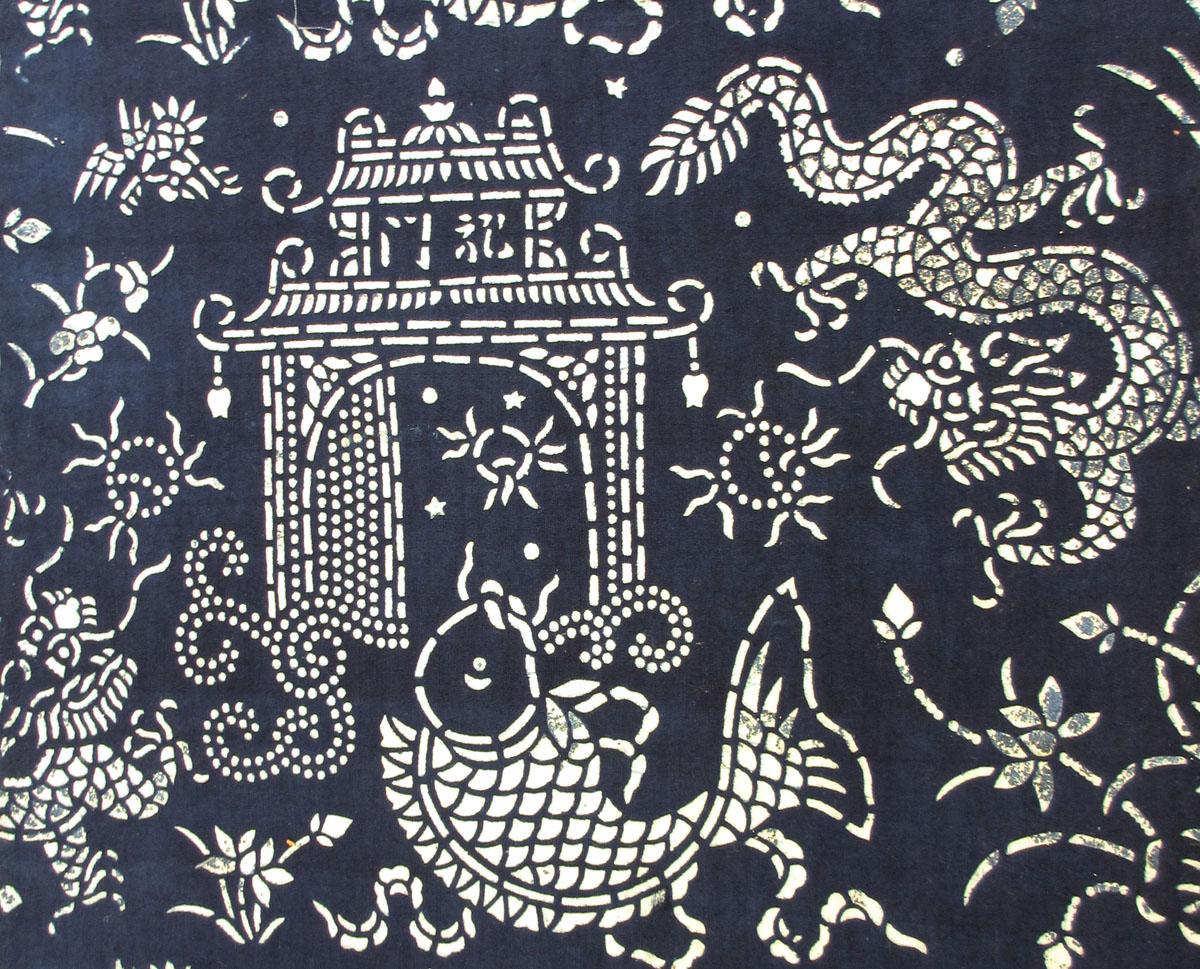 T26 Textile, printed, partial design repeat