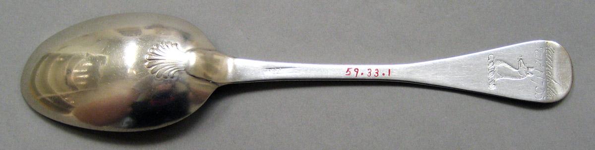 1959.0033.001 Silver Spoon underside
