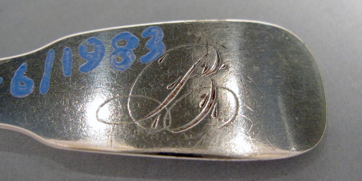 1959.0033.003 Silver Spoon engraving