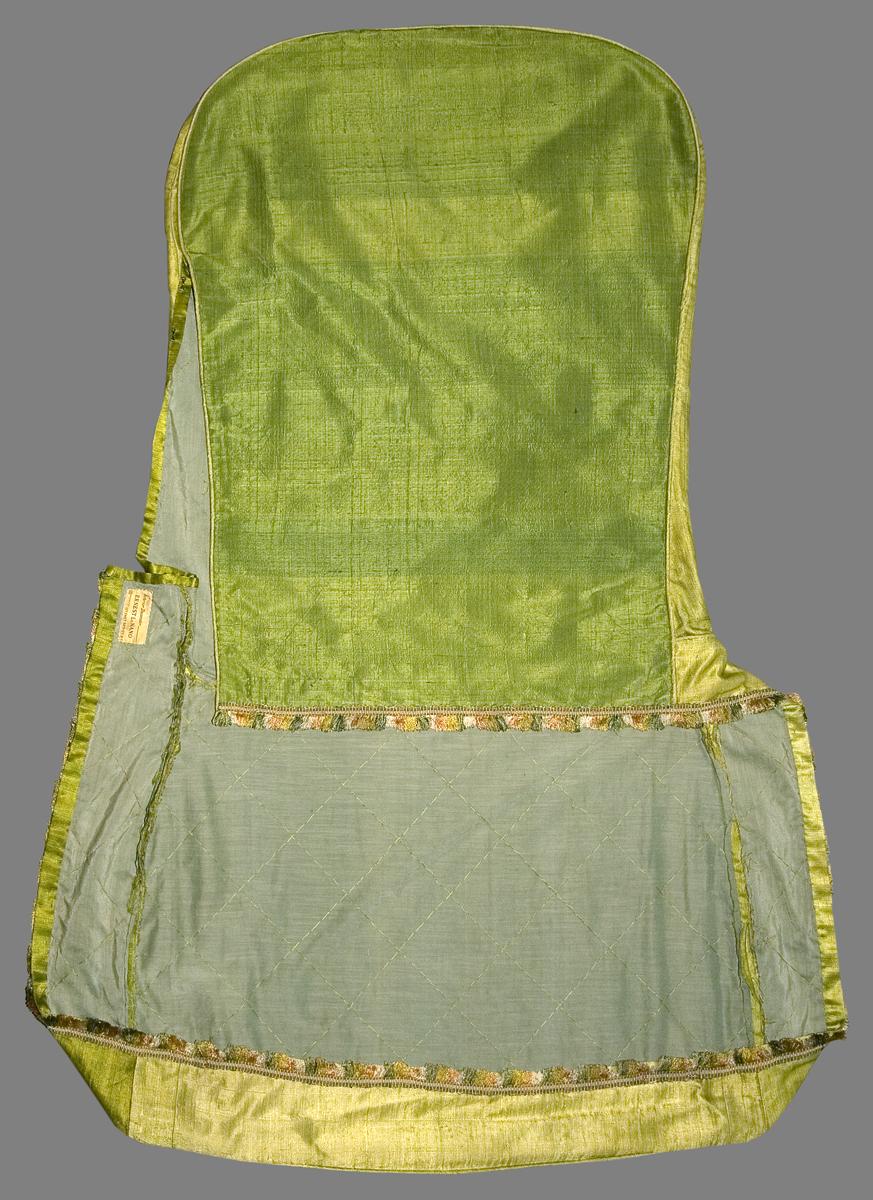 1969.8427 Slip Cover, Verso