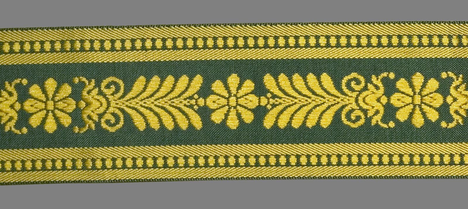 1969.8432.004 Window Hanging, Tieback, Pattern Repeat