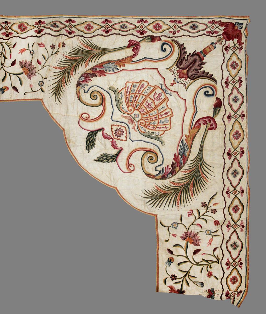 1967.1105.001 D Textile, Embroidered, Detail