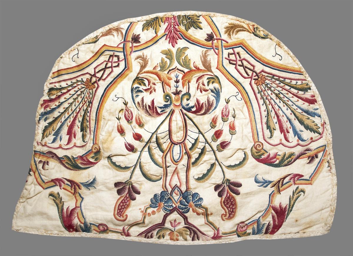 1967.1105.001 O Textile Fragment, Embroidered