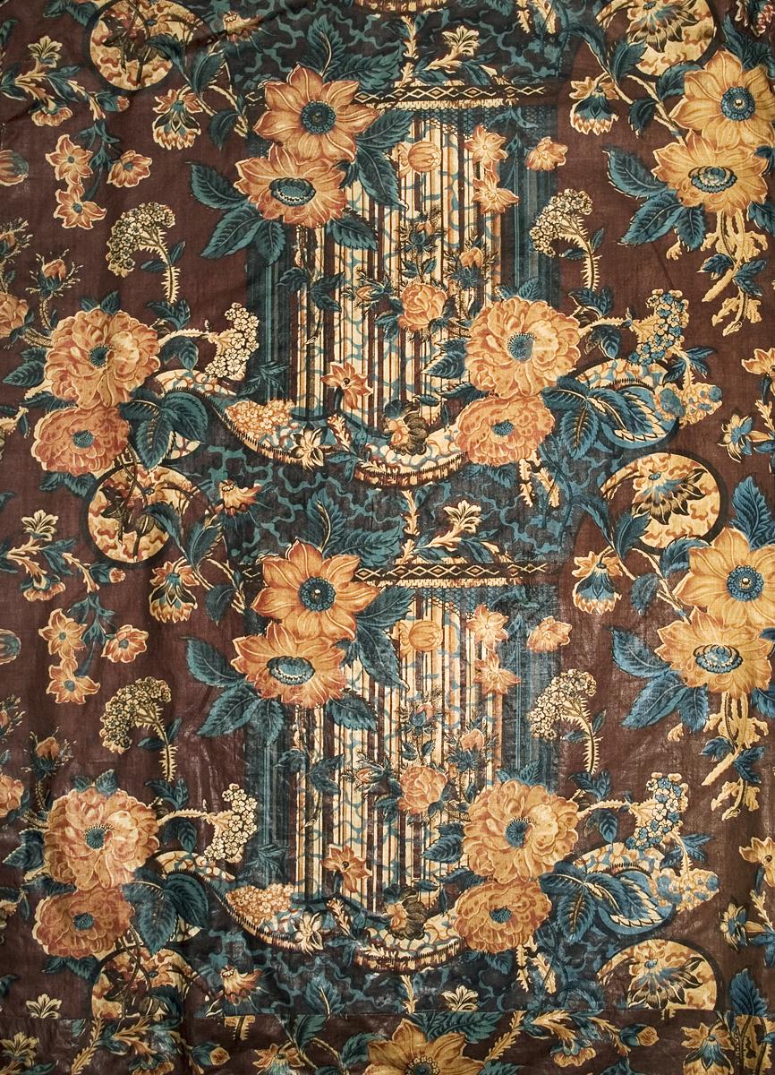 T65 textile, printed design repeat