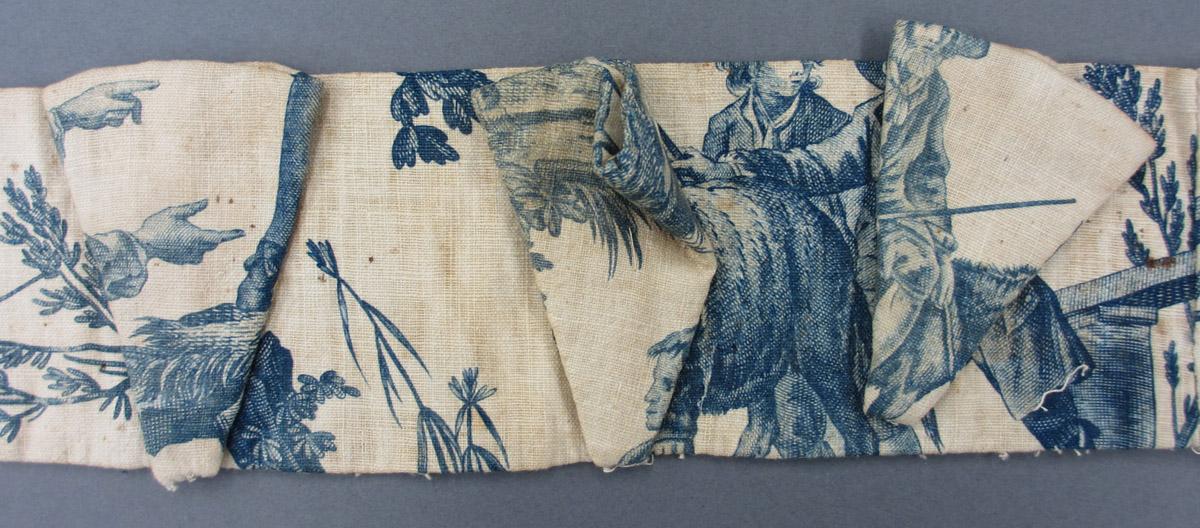 1969.8464.003 Textile, printed detail