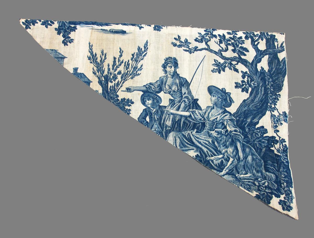 1969.8464.008 Textile, printed obverse