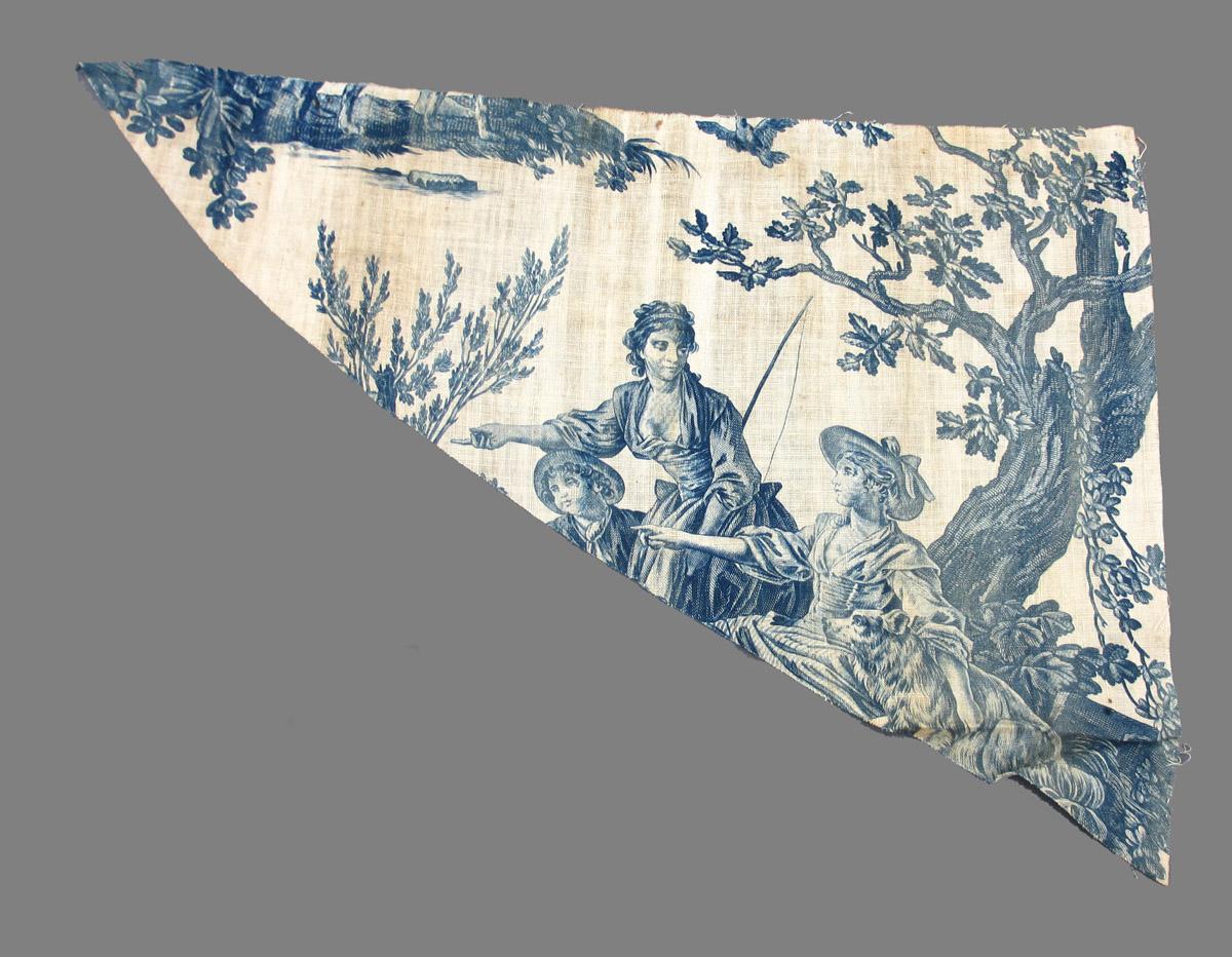1969.8464.009 Textile, printed obverse