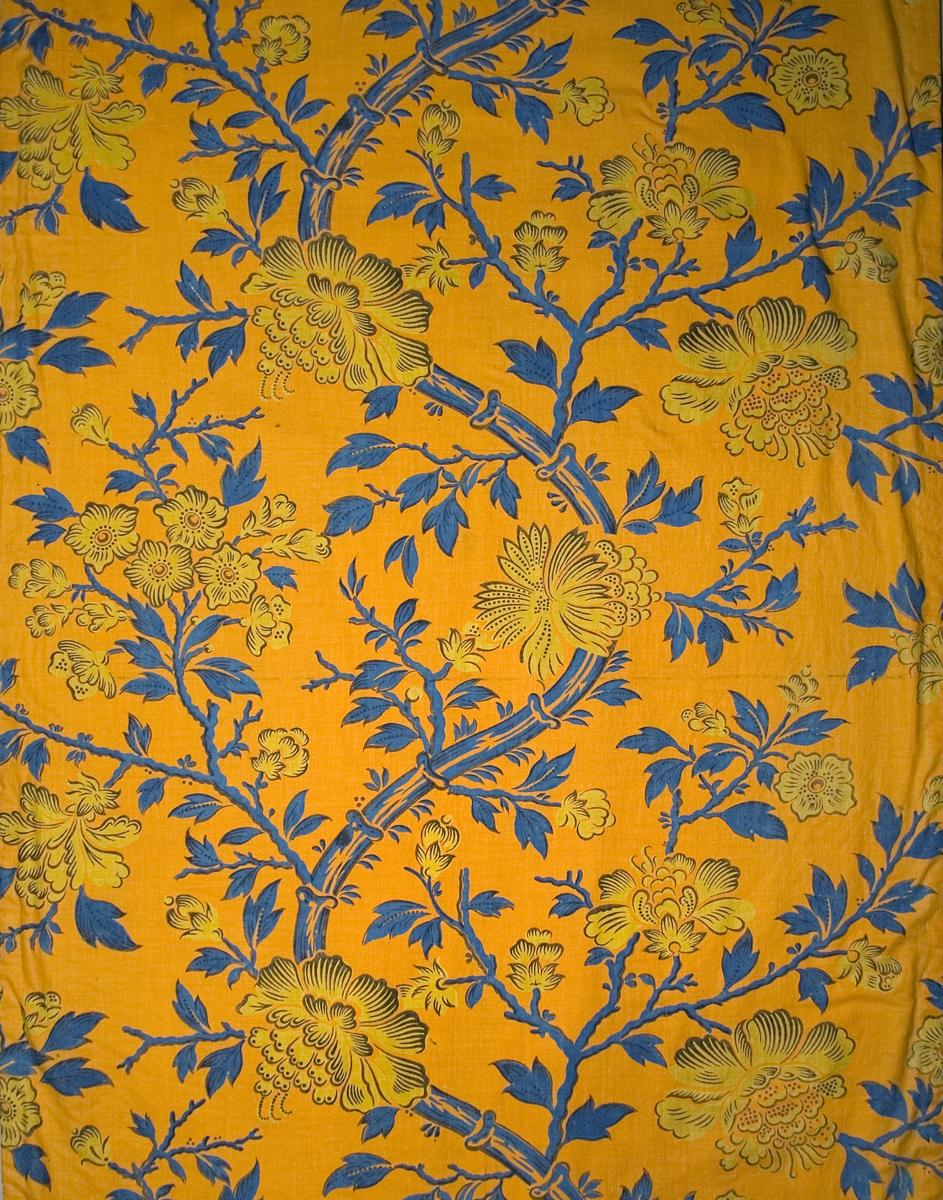 T1215 textile, printed design repeat