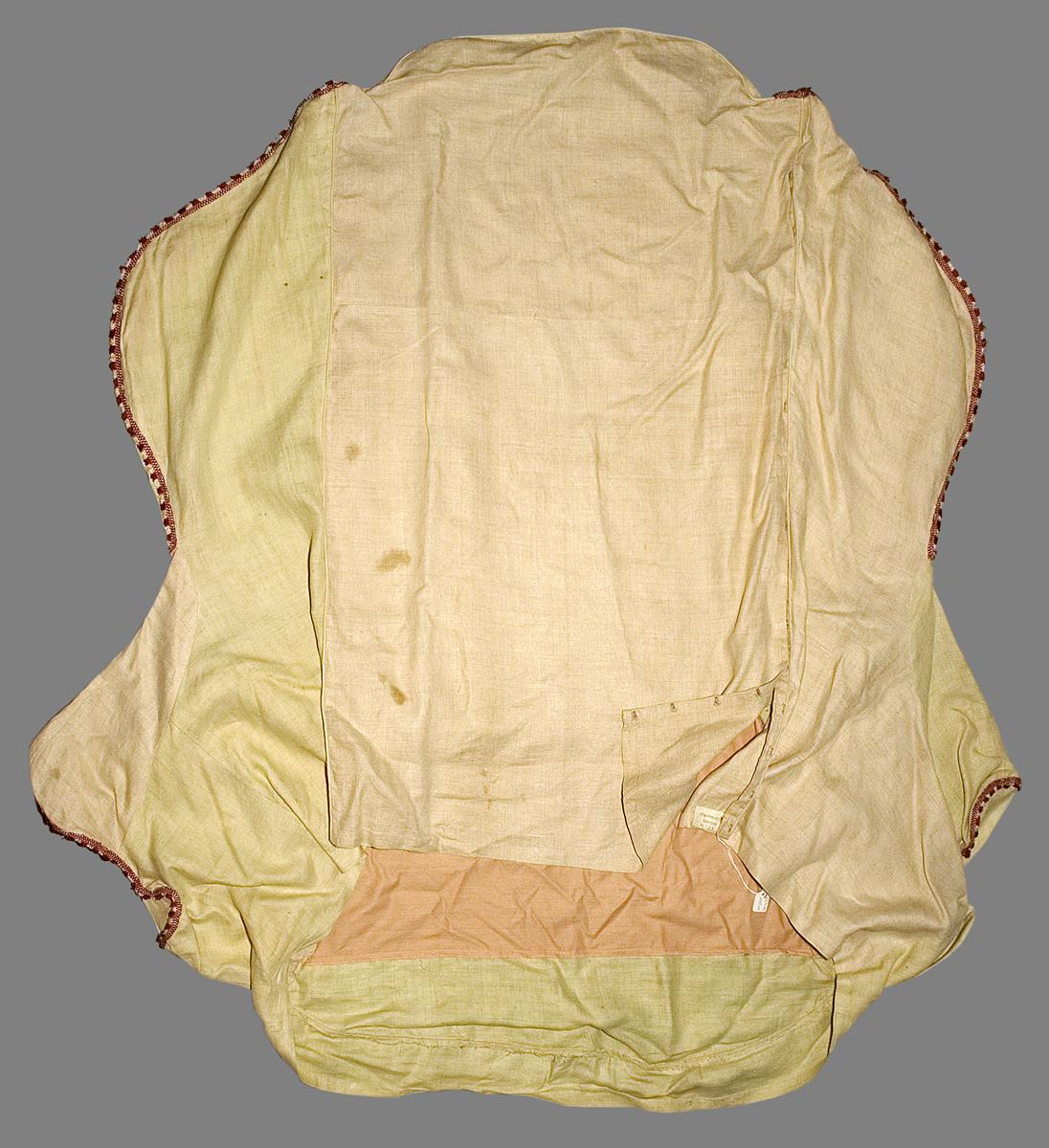 1969.8480.001 Slip Cover, Verso